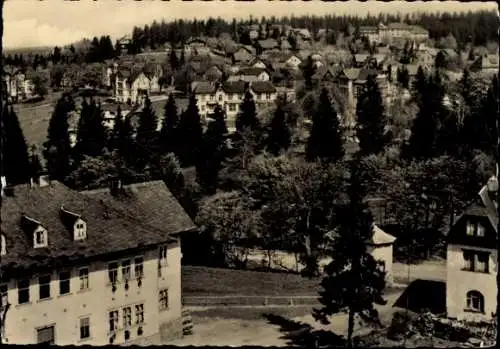 Ak Oberhof im Thüringer Wald, Gesamtansicht vom Ernst-Thälmann-Haus