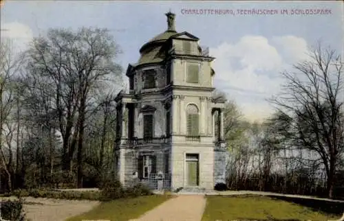 Ak Berlin Charlottenburg, Teehaus im Schlosspark