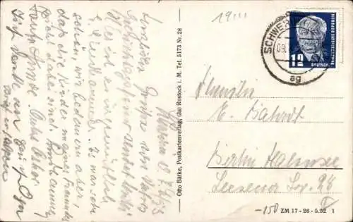 Ak Schwerin in Mecklenburg, Landesmuseum