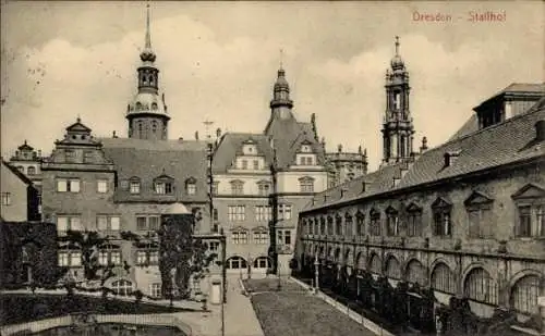 Ak Dresden Altstadt, Stallhof