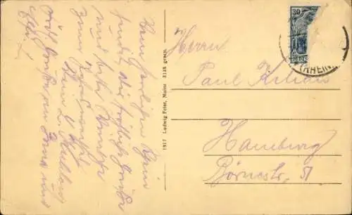 Ak Rüdesheim am Rhein, Brömserburg