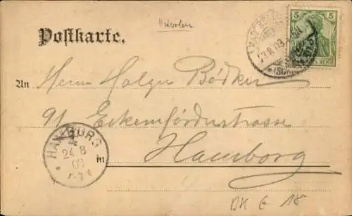 Ak Haderslev Hadersleben Dänemark, Straßenpartie