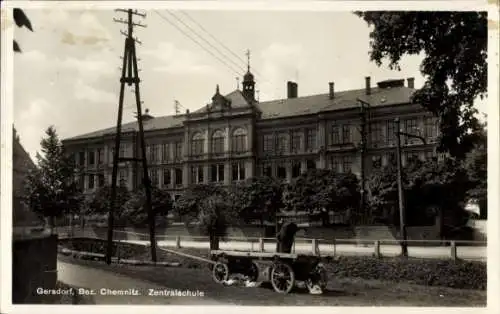 Ak Gersdorf in Sachsen, Zentralschule