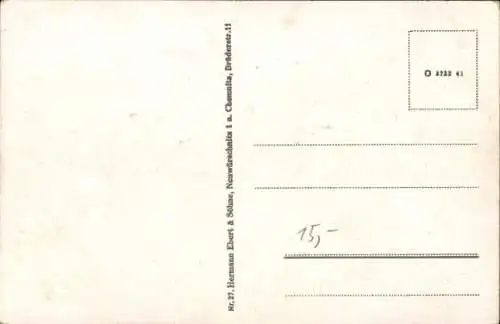 Ak Bärenstein Erzgebirge, Annaberger Straße, Kirche, Der Bärenstein