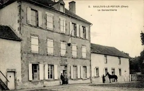 Ak Saulzais le Potier Cher, Gendarmerie