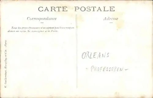 Ak Orléans Loiret, Menschenmenge, Feierliche Anlässe, Historische Szene