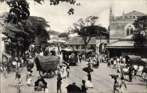 Ak Colombo Ceylon Sri Lanka, Main Street