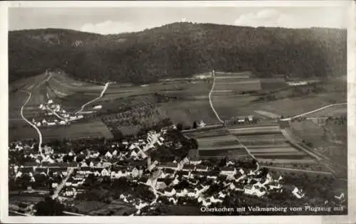 Ak Oberkochen Württemberg, Fliegeraufnahme, Volkmarsberg