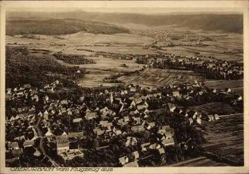 Ak Oberurbach Urbach im Remstal, Fliegeraufnahme