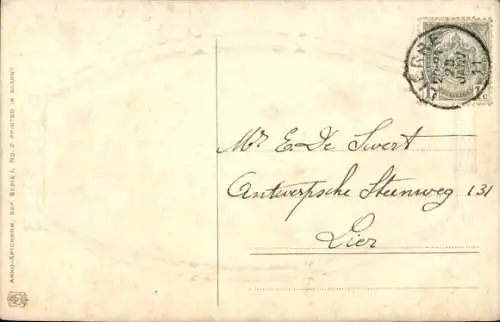 Passepartout Ak Dampfer Amerika, HAPAG