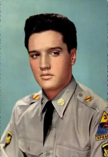 Ak Schauspieler und Sänger Elvis Presley, Portrait