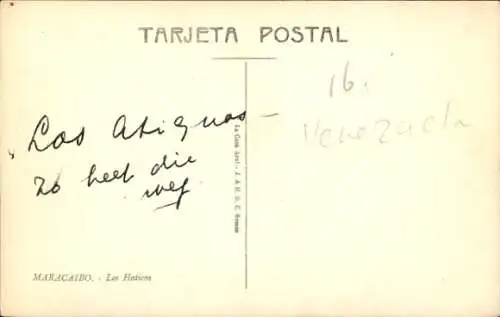 Ak Maracaibo Venezuela, Los Haticos