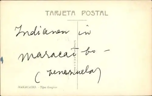 Ak Maracaibo Venezuela, Tipos Gongiros