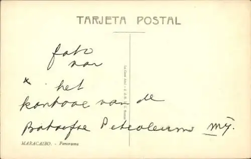 Ak Maracaibo Venezuela, Panorama