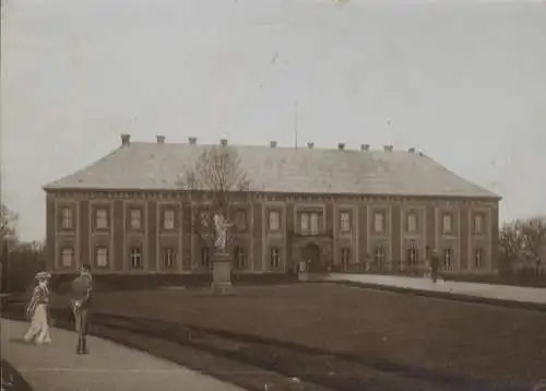 Original Foto Sagan in Schlesien (Woiwodschaft Lebus), Park und Herzogliches Schloß, um 1900