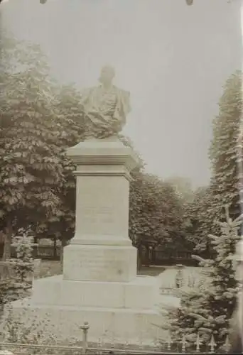 Original Foto Melk an der Donau, Niederösterreich, Franz-Josef-Denkmal, um 1900