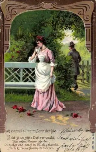 Litho Ach einmal blüht im Jahr der Mai, bald ist der süsse Duft verhaucht