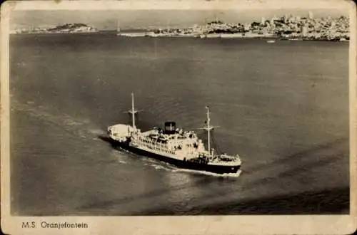 Ak M.S. Oranjefontein, Luftbild