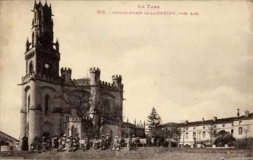 Ak Albi Tarn, Kirche Notre Dame de la Dreche