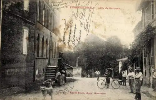 Ak Finhan Tarn-et-Garonne, Allee de Garonne