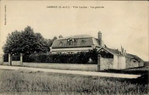 Ak Gambais Yvelines, Villa Landru