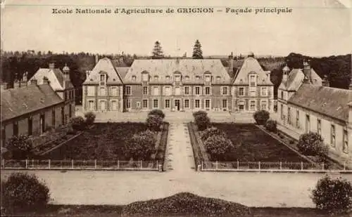 Ak Thiverval Grignon Yvelines, Ecole Nationale d'Agriculture, Schulgebäude der Landwirtschafts...