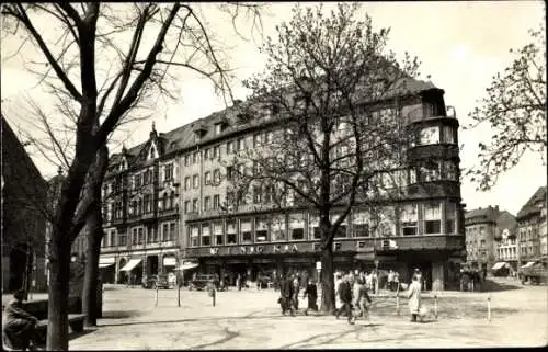 Ak Zwickau in Sachsen, HO Ringcafe, Außenansicht