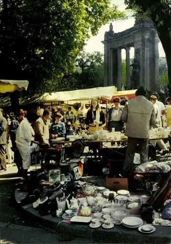 Ak Berlin Charlottenburg, Trödelmarkt am Charlottenburger Tor