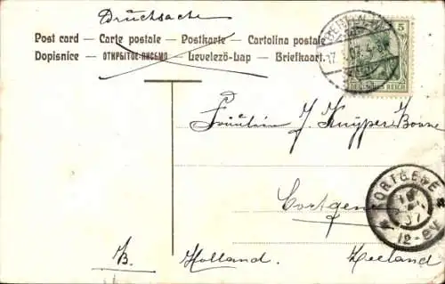 Ak Berlin Kreuzberg, Hallesches Tor, Straßenbahnen