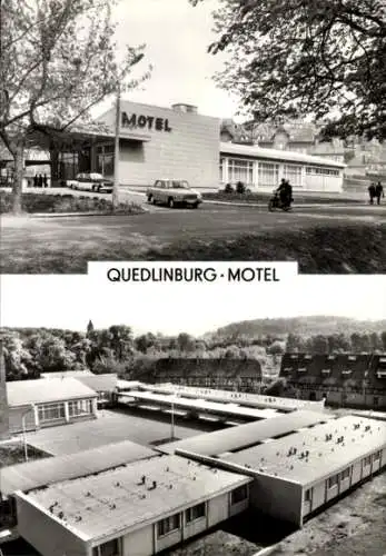 Ak Quedlinburg im Harz, Motel