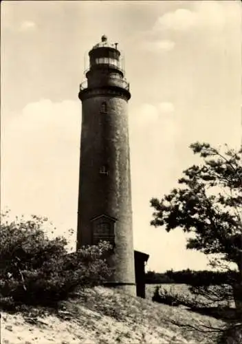 Ak Ostseebad Prerow auf dem Darß, Leuchtturm Darßer Ort