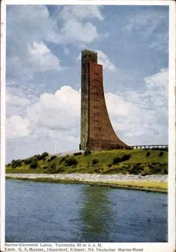 Ak Ostseebad Laboe, Marine-Ehrenmal