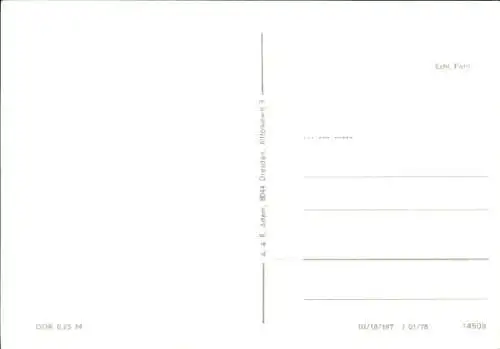Ak Bielatal Sächsische Schweiz, FDGB-Erholungsheim