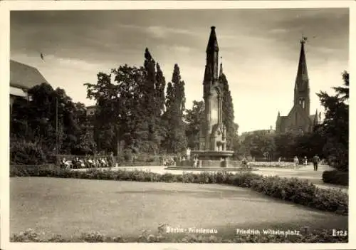 Ak Berlin Schöneberg Friedenau, Friedrich Wilhelmplatz