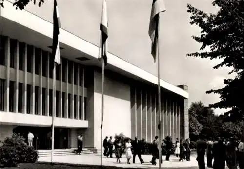 Ak Berlin Zehlendorf Dahlem, Freie Universität, Hauptgebäude