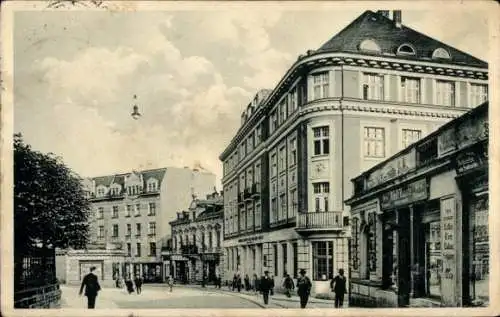 Ak Jablonec nad Nisou Gablonz an der Neiße Region Reichenberg, Stadtansicht, historische Gebäu...