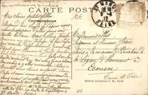 CPA Saint-Mandé Val de Marne, Rue de la République