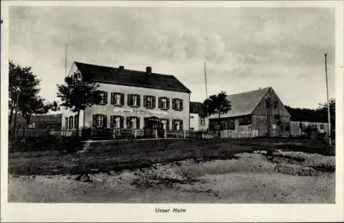 Ak Heidelberg Seiffen im Erzgebirge, Landheim der höheren Schule für Frauenberufe in Leipzig