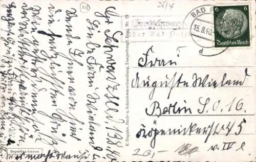 Ak Czaplinek Tempelburg Pommern, Strandbad