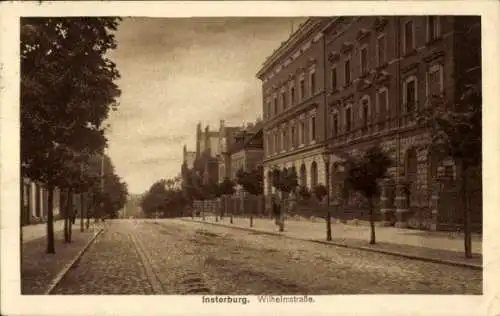 Ak Tschernjachowsk Insterburg Ostpreußen, Wilhelmstraße