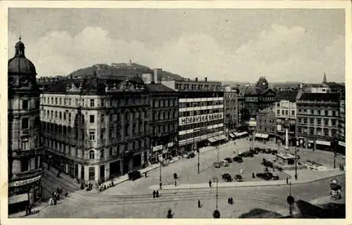 Ak Brno Brünn Region Südmähren Tschechien, Marktplatz