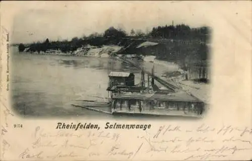 Ak Rheinfelden Kanton Aargau Schweiz, Salmenwaage