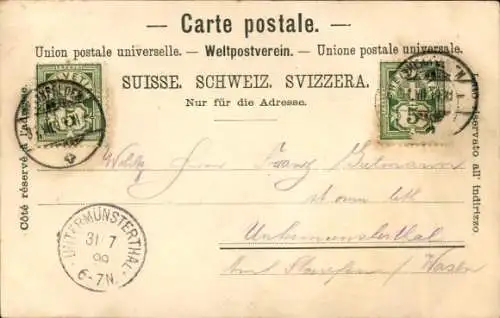 Ak Rheinfelden Kanton Aargau Schweiz, Salmenwaage
