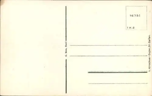 Ak St. Gallen Schweiz, Institut Dr. Schmidt