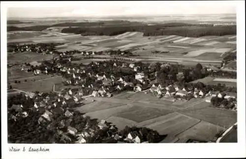 Ak Wain in Württemberg, Fliegeraufnahme