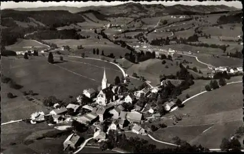 Ak Stiefenhofen im Allgäu Schwaben, Luftbild