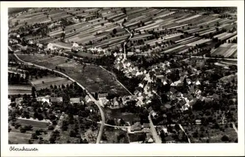 Ak Obernhausen Gersfeld in der Rhön Hessen, Luftbild