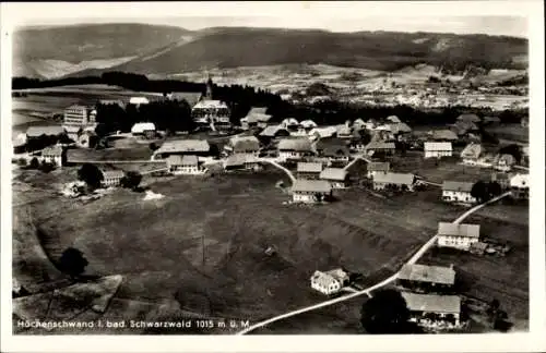 Ak Höchenschwand im Schwarzwald, Luftbild