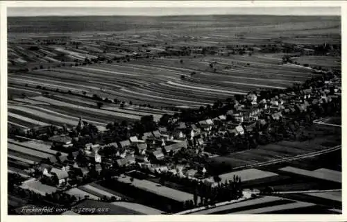 Ak Freckenfeld in der Saarpfalz, Fliegeraufnahme