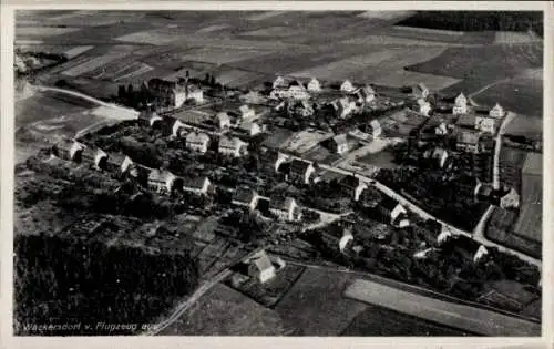 Ak Wackersdorf in der Oberpfalz, Fliegeraufnahme